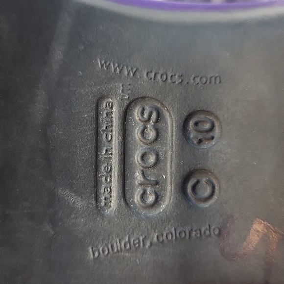 Crocs Cheerful Christy Girls Clogs - Picture 10 of 14